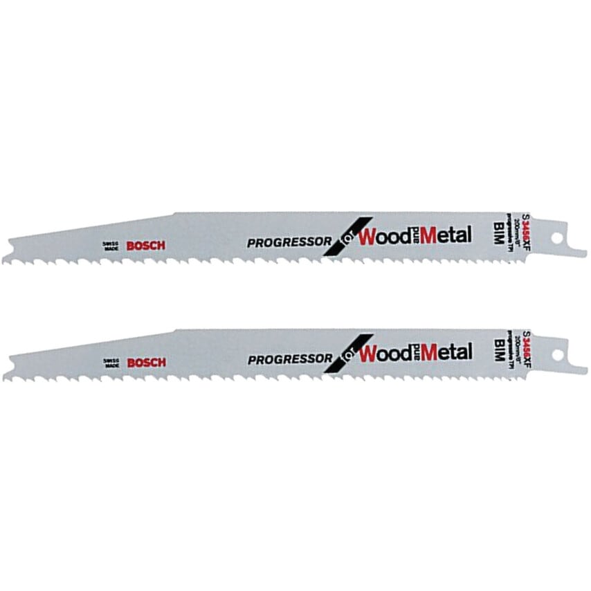 2608654405 S3456XF, Pack of 2 Sabre Saw Blades