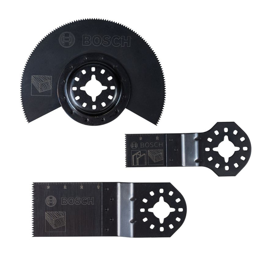 2608662343 Multi-tool Blade Set for Wood & Metal (3 Piece)