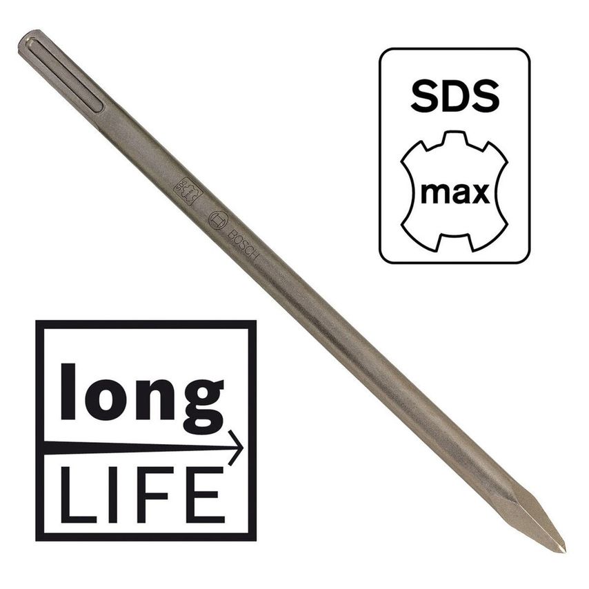2608690142 SDS-Max Pointed Chisel 400mm