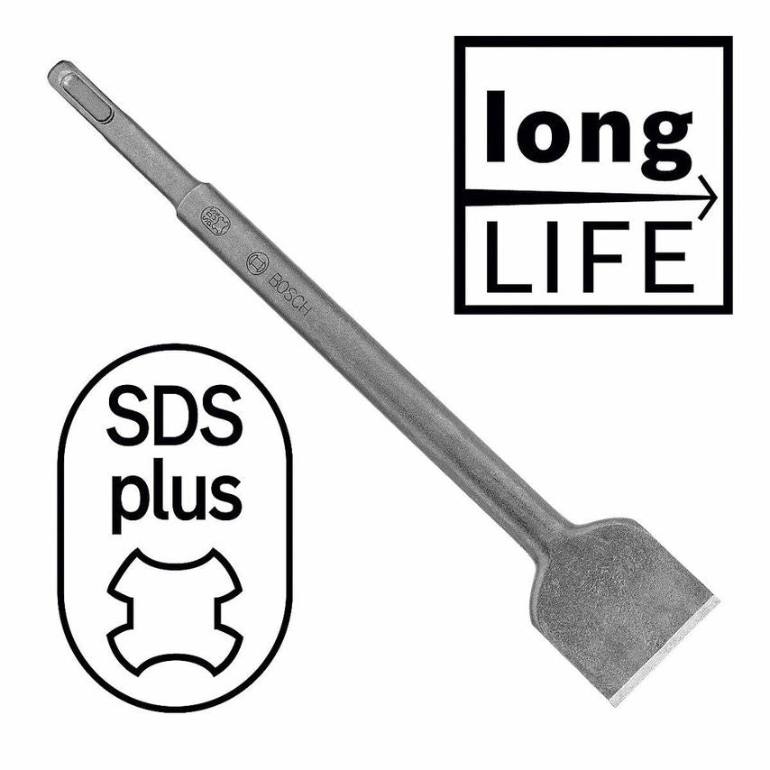 2608690146 SDS+ Wide Spade Chisel 40mm x 250 mm