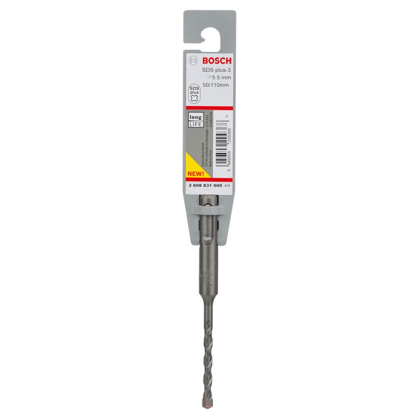 2608831005 SDS+ 3 Masonry Drill Bit 5.5 x 50 x 110mm