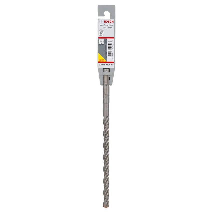 2608831026 SDS+ 3 Masonry Drill Bit 10 x 150 x 210mm
