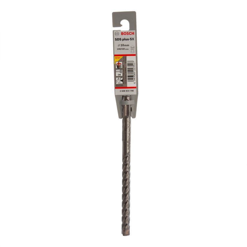 2608833798 SDS+ 5X Masonry Drill Bit 10 x 100 x 160mm