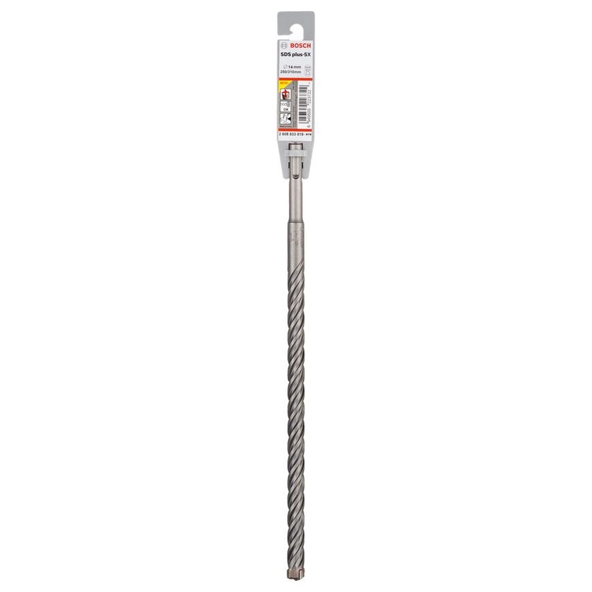 2608833819 SDS+ 5X Masonry Drill Bit 14 X 250 X 310mm
