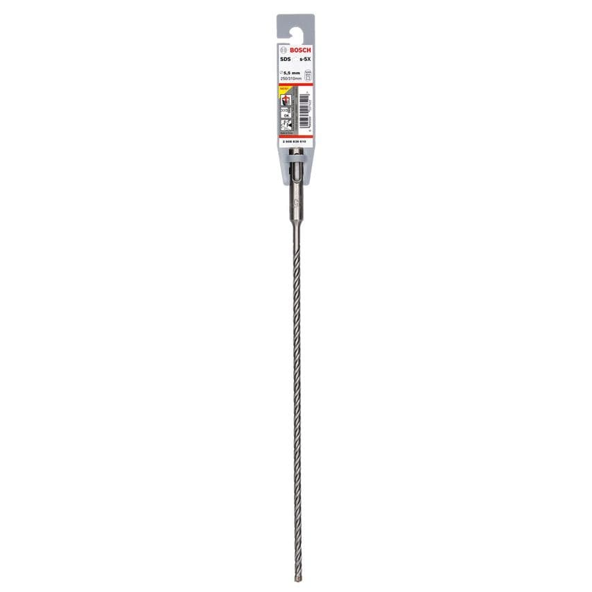 2608836610 SDS+ 5X Masonry Drill Bit 5.5 x 250 x 310mm