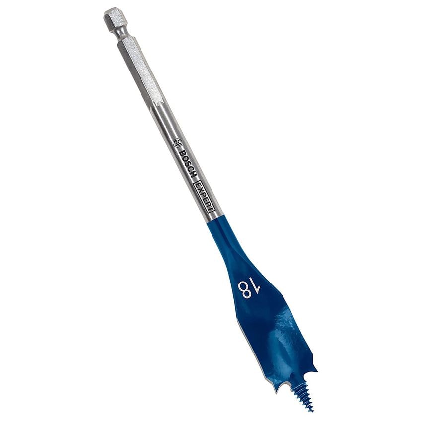 2608900317 Expert Selfcut Speed Flat Bit with Hex Shank 18mm x 152mm
