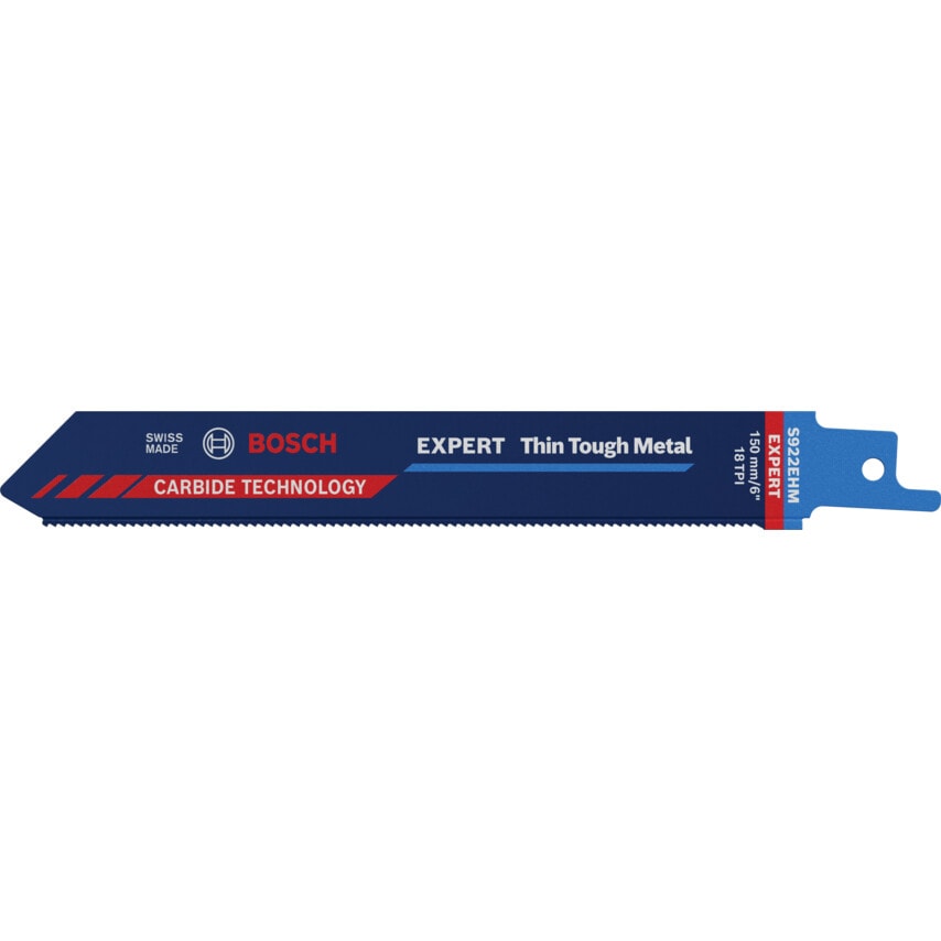2608900360 Expert Thin Tough Metal S 922 Ehm Reciprocating Saw Blade