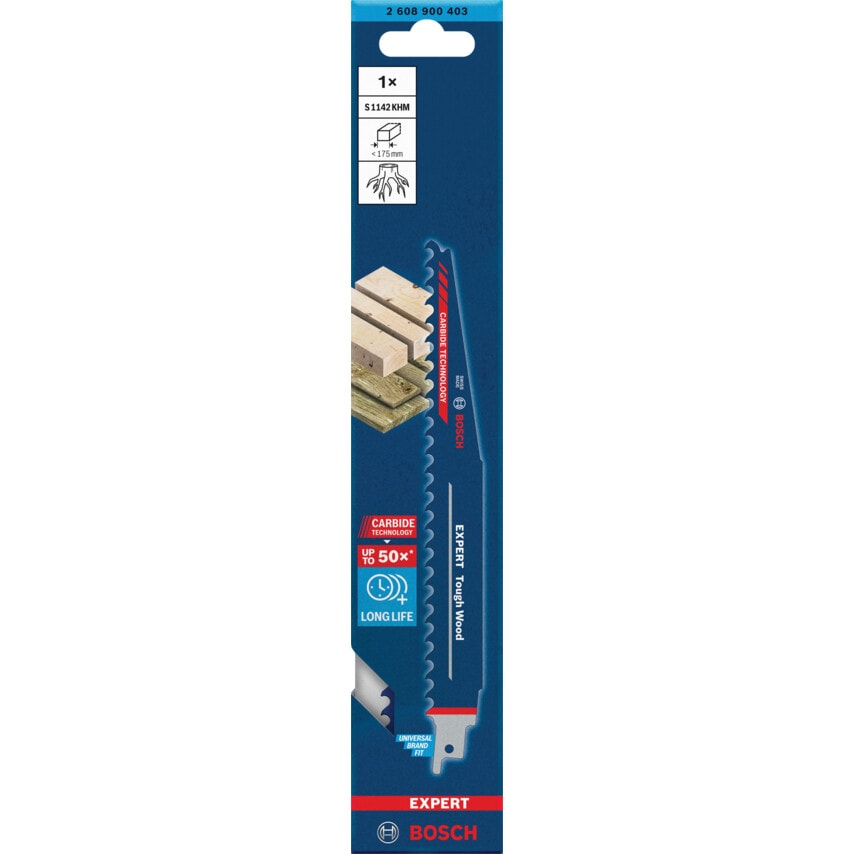 2608900403 Expert Tough Wood S1142 Khm Reciprocating Saw Blade