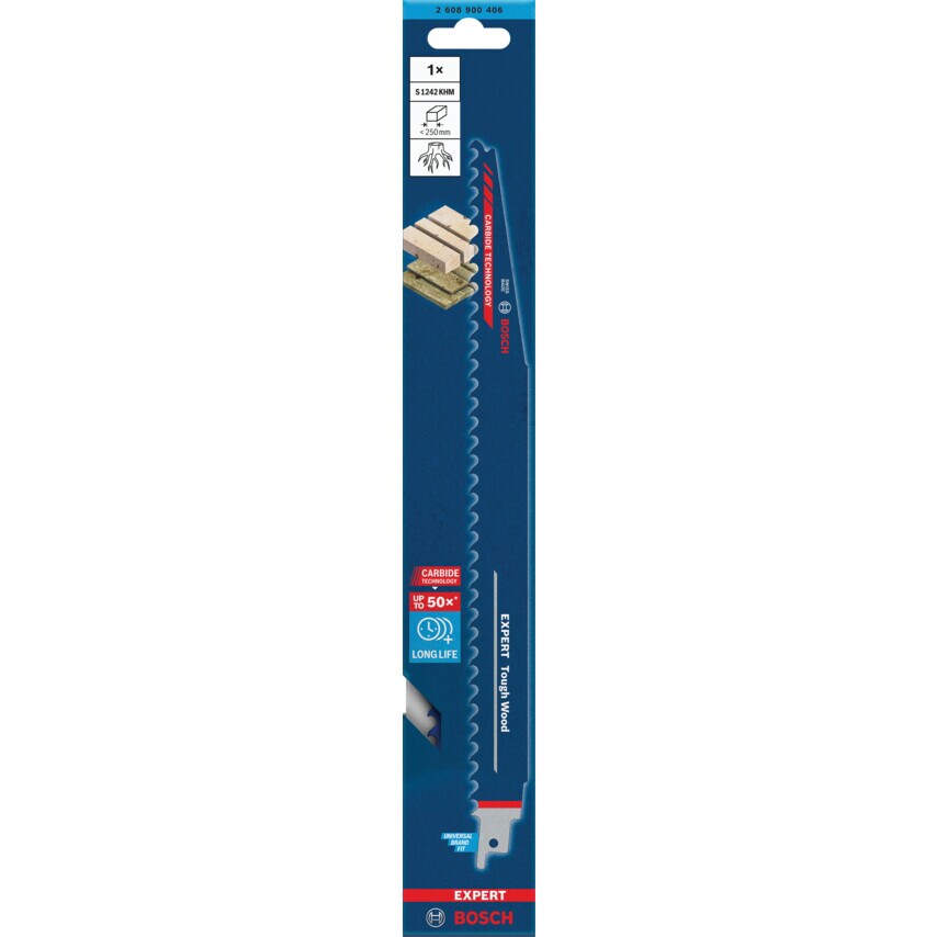 2608900406 Expert Tough Wood S1242 Khm Reciprocating Saw Blade