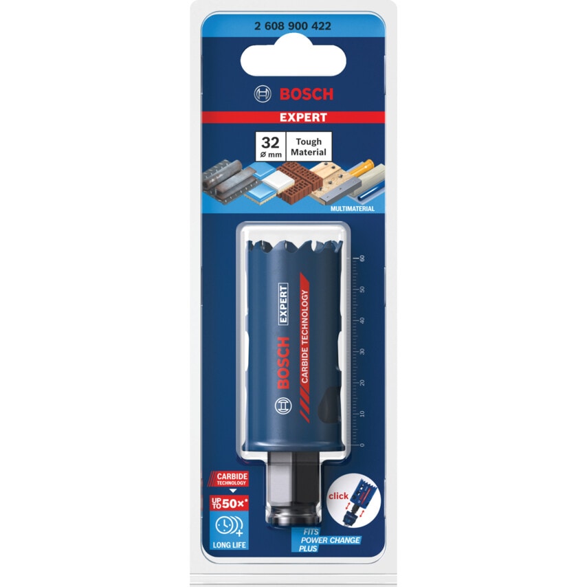 2608900422 Expert Tough Material Hole Saw 32 X 60 mm
