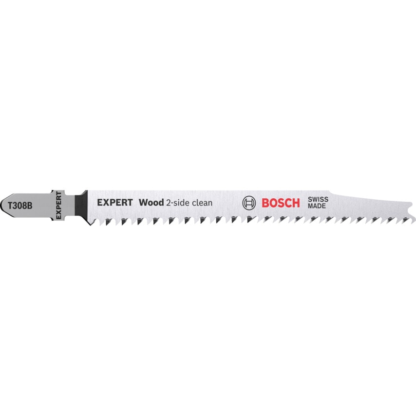 2608900551 Expert Wood 2SIDE Clean T308B Jigsaw Blades (PK-5)