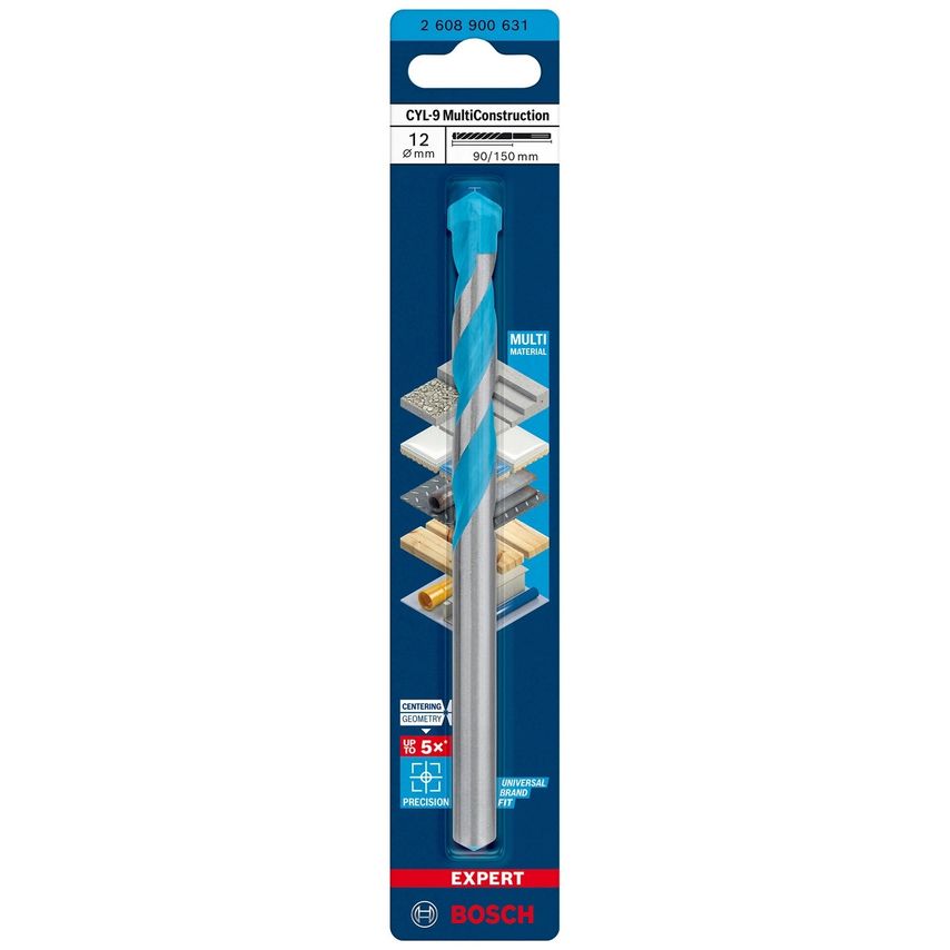 2608900631 Expert Multiconstruction Drill Bit 12 x 90 x 150m