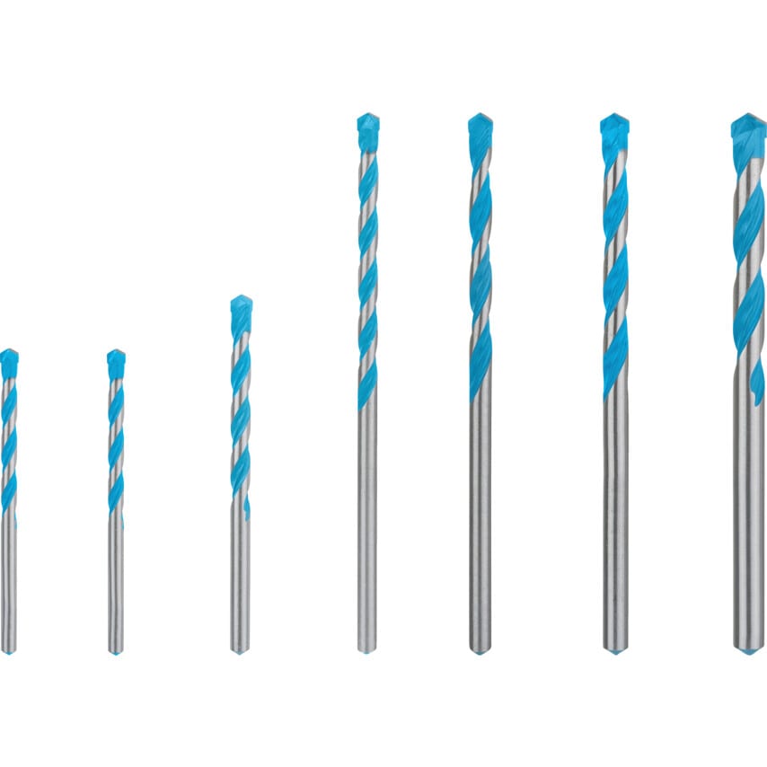 2608900648 7 Piece Expert Multiconstruction Drill Bit Set