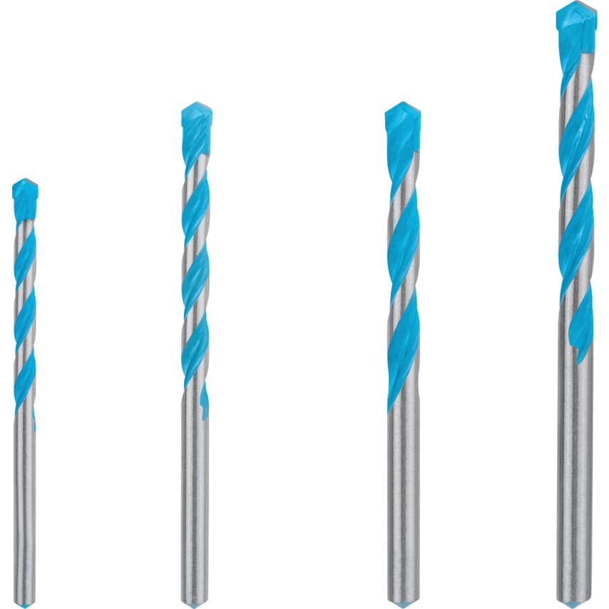 2608900650 4 Piece Expert Multiconstruction Drill Bit Set