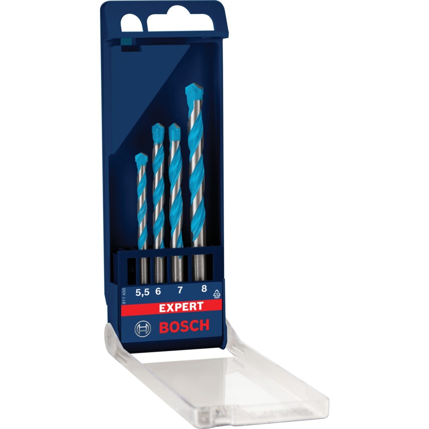 2608900650 4 Piece Expert Multiconstruction Drill Bit Set