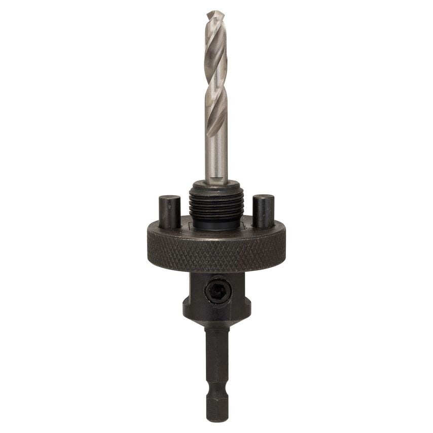 2609390587 HSS-G Standard Hole Saw Arbour with 6.35mm Hex Shank 32-76MM
