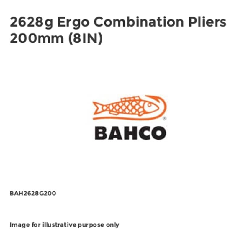 2628g Ergo Combination Pliers 200mm (8IN)