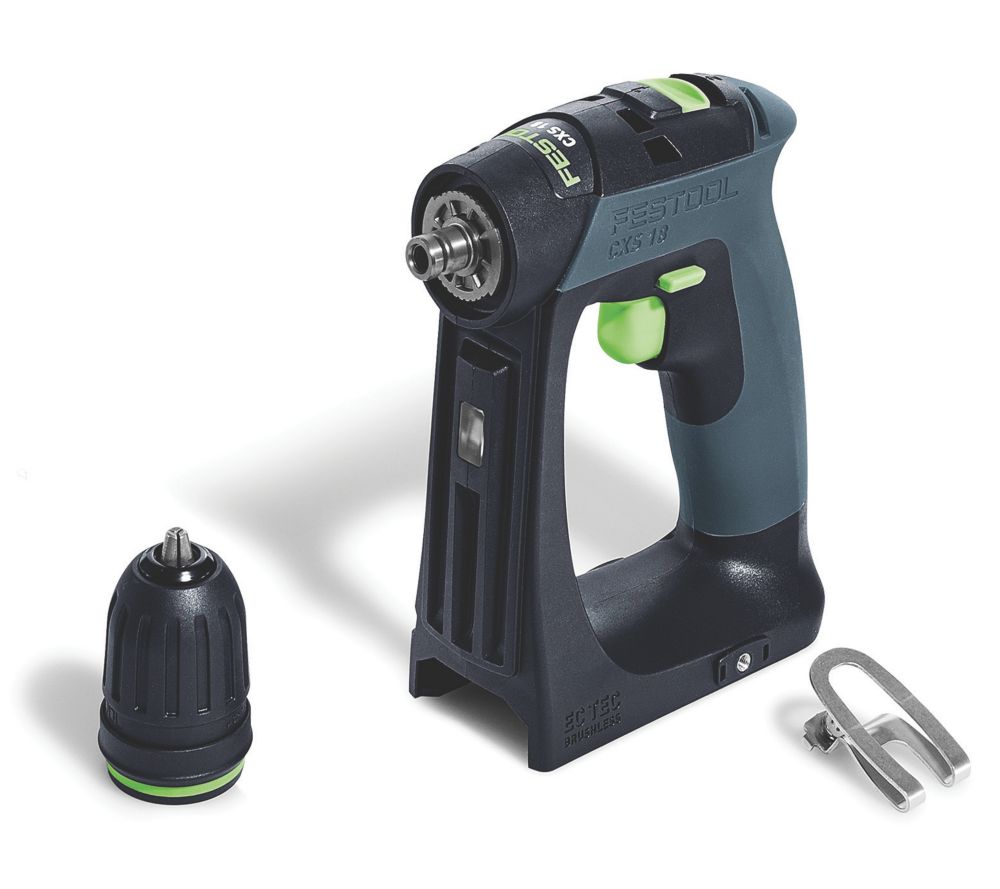 Festool CXS 18-Basic 18V Li-Ion Airstream Li-High Power Brushless Cordless Drill Driver - Bare