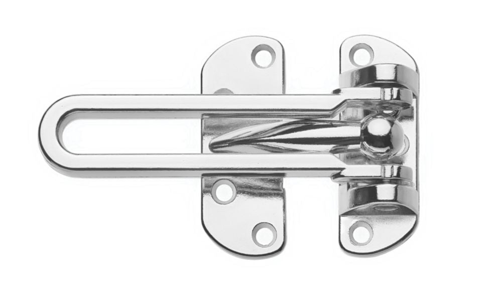 Security Solutions Door Guard 110mm Polished Chrome