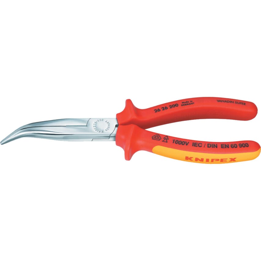 26 26 200 1000V Snipe Nose Sidecutting Pliers 200mm