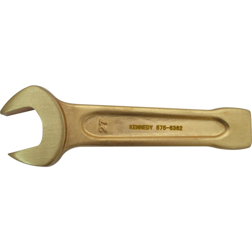 27mm Spark Resistant O/End Slogging Wrench Be-Cu