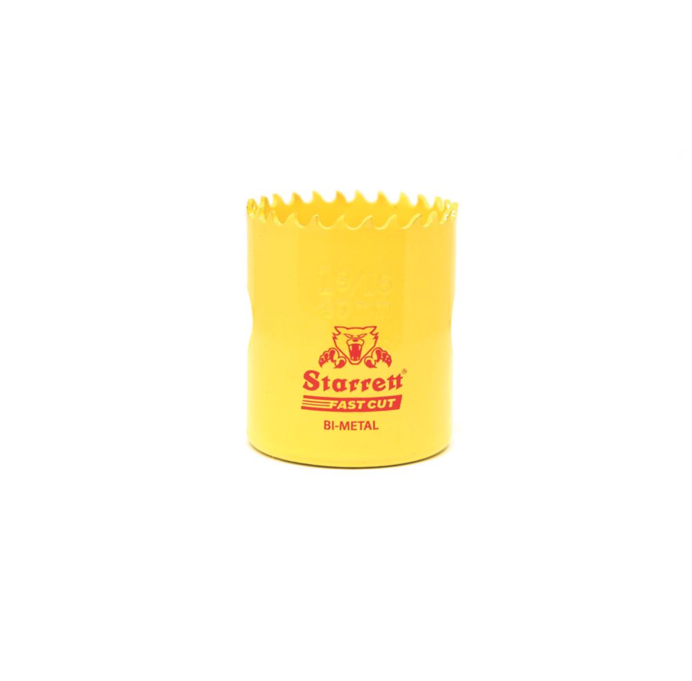 Starrett FCH0196 Multi-Material Bi-Metal Fast Cut Holesaw 40mm