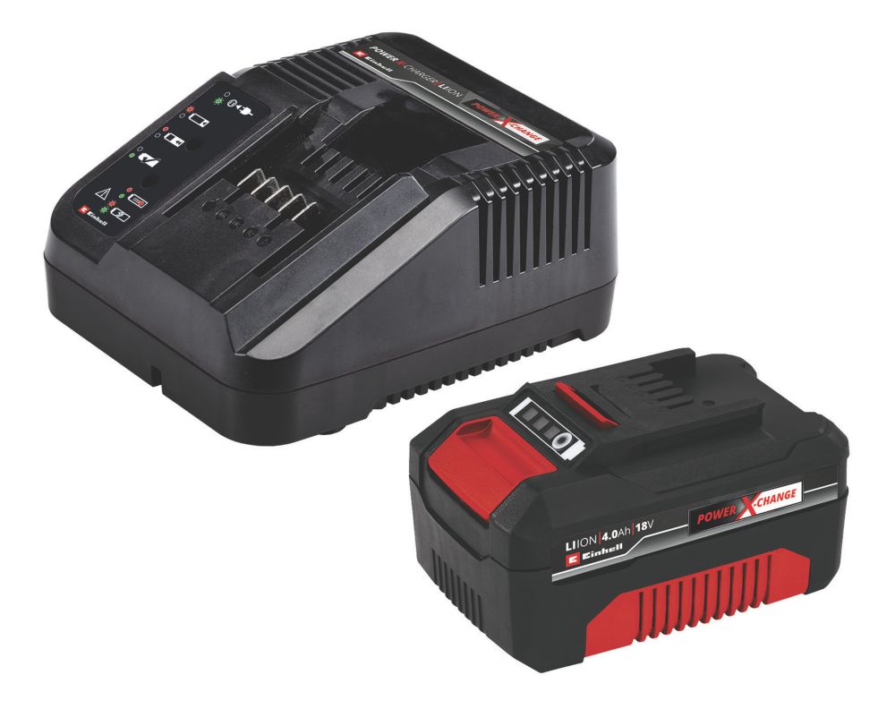 Einhell GE-CM 18/33 Li 18V 1 x 4.0Ah Li-Ion Power X-Change Brushless Cordless 33cm Lawn Mower