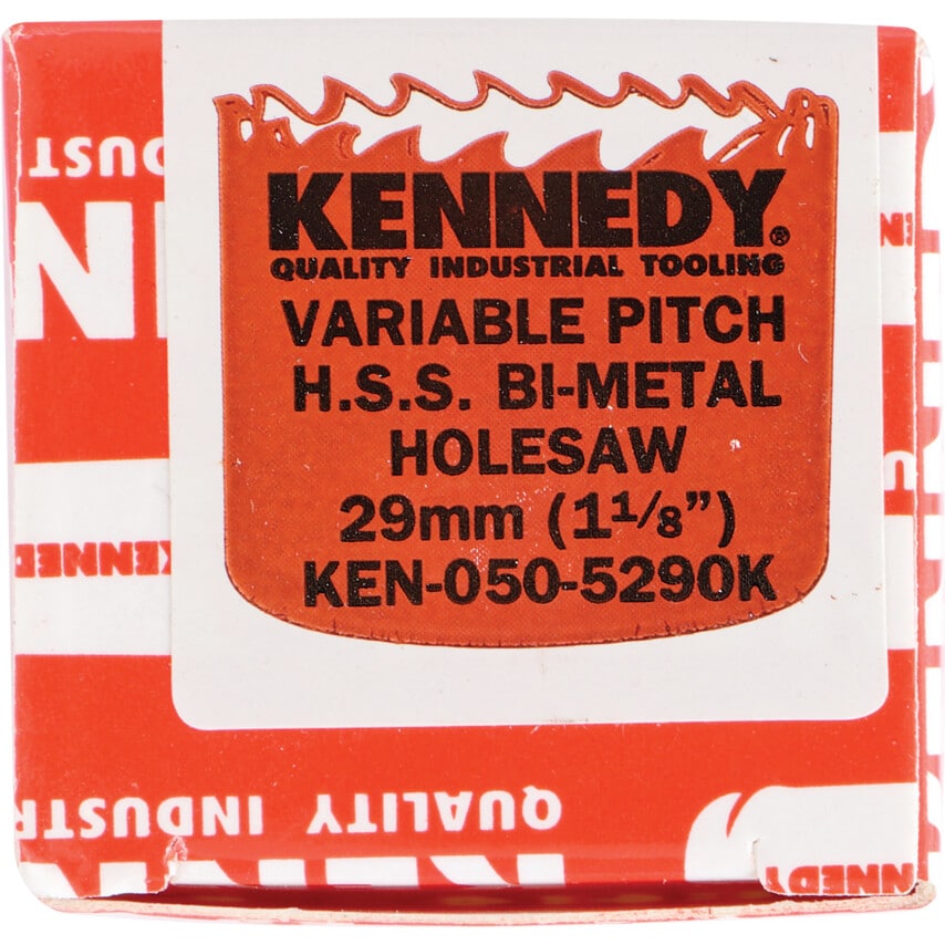 29mm Diameter (1.1/8") Bi-Metal V/P Holesaw