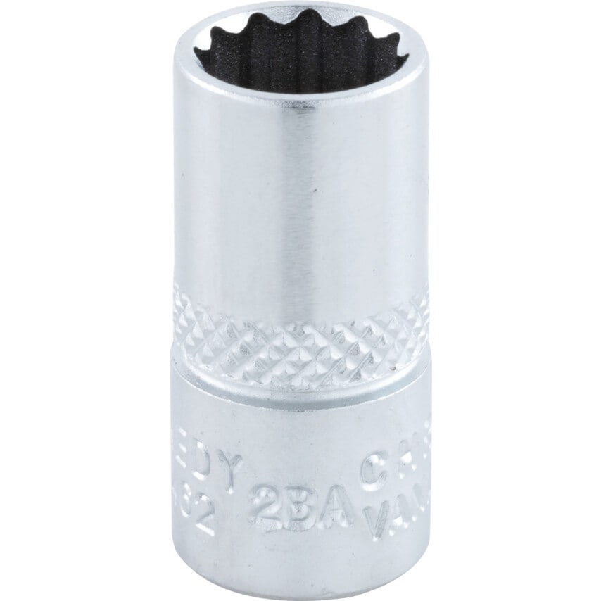 2-BA Socket 1/4" Square Drive