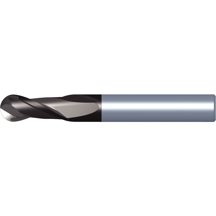 2BN0200DL006A End Mill GP Solid Carbide BN 2FL 2X6X6X57