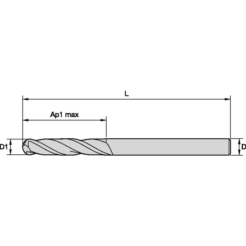 2BN0625IX300A GP SCEM BN 2FL 5/8X5/8X3X6