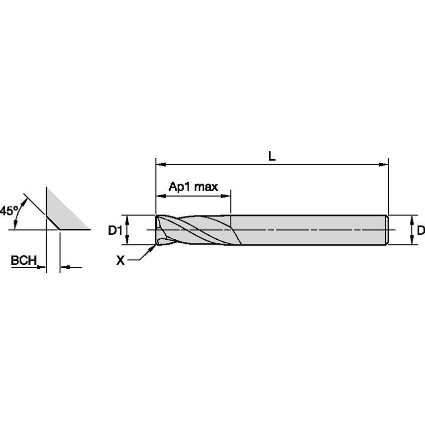 2CH0300DD007A GP SCEM 2FL 3X3X8X50