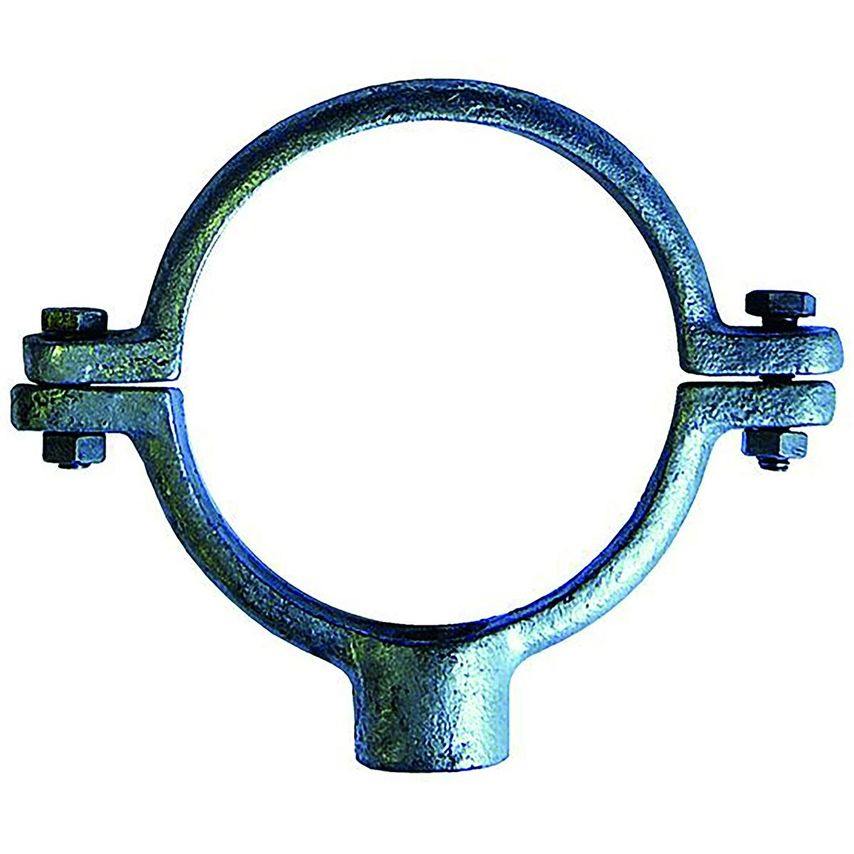 2 1/2in (78mm) Single M12 Tapping Pipe Ring Galve - GSTP40
