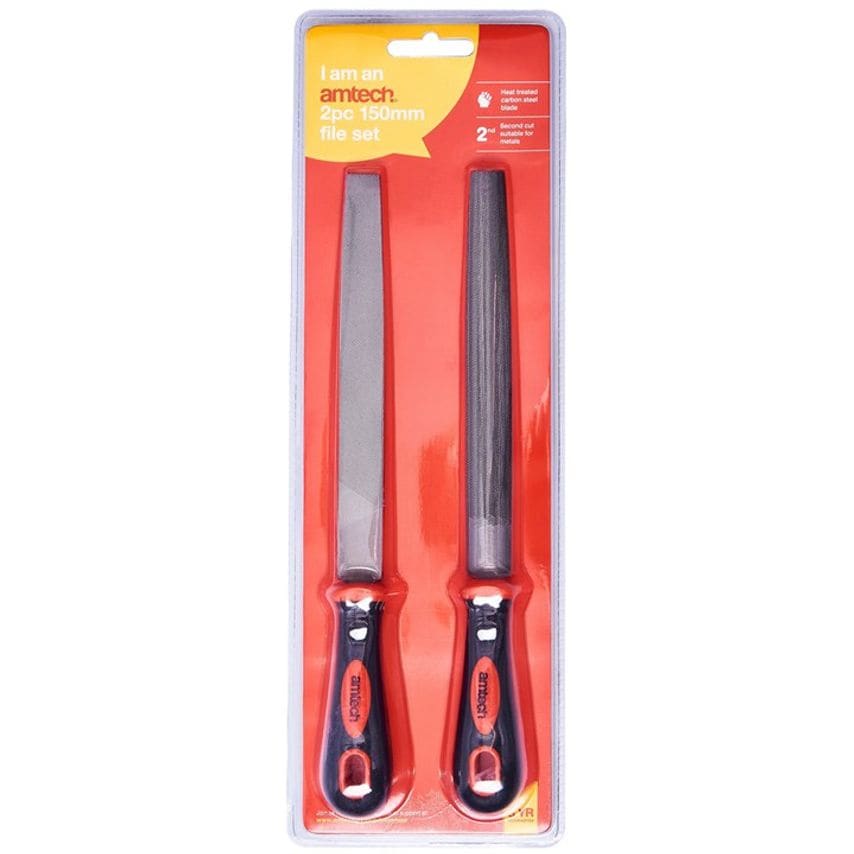 2 Piece 150mm (6") File Set