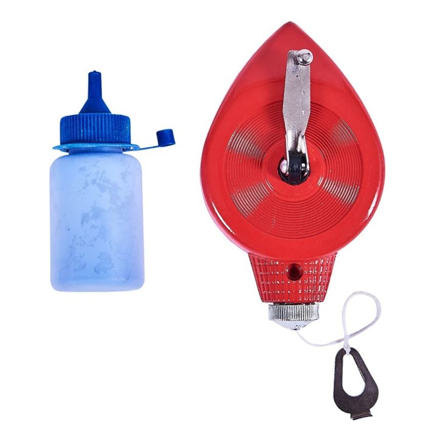 2 Piece 30m (100ft) Chalk Line Kit