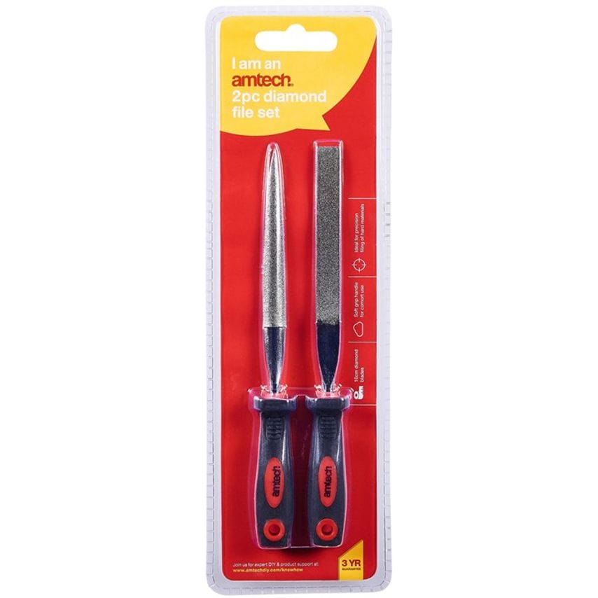 2 Piece Diamond File Set