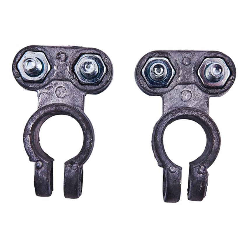 2 Piece Heavy Duty Battery Clamp Set