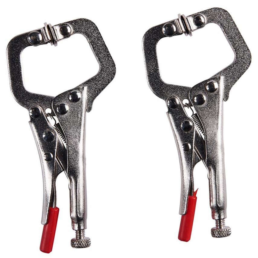2 Piece Mini C Clamp Set