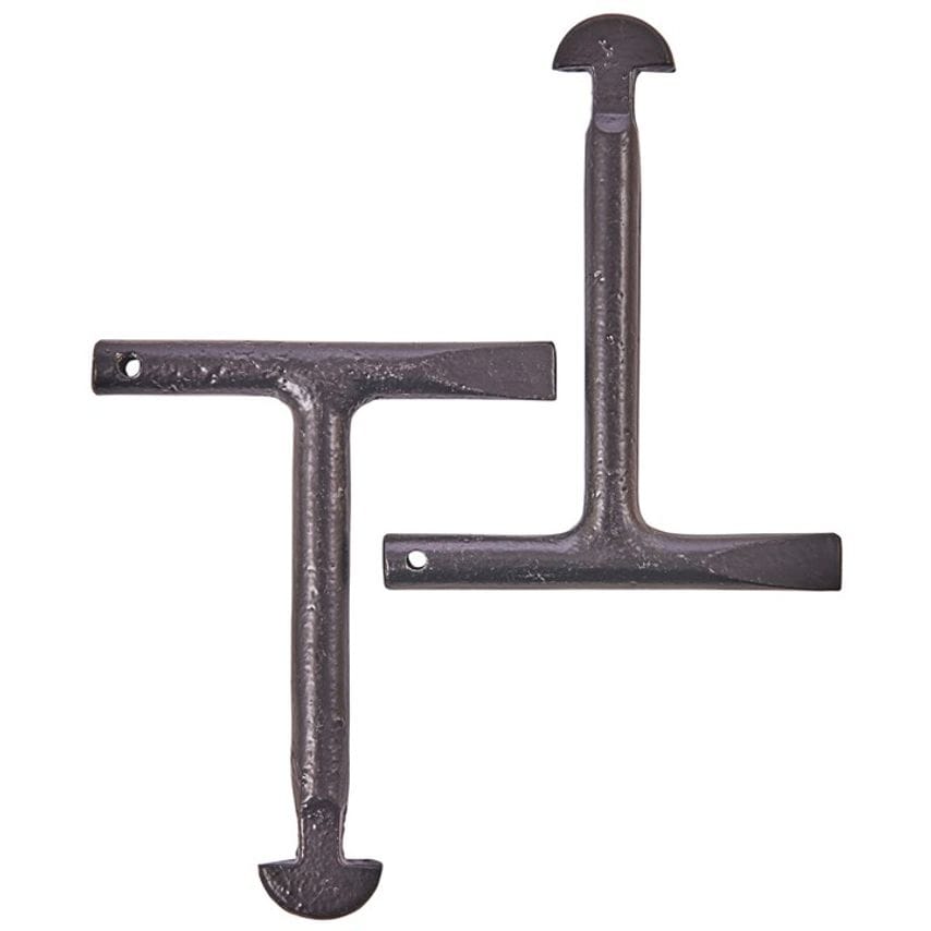 2 Piece T-Handle Manhole Key Set