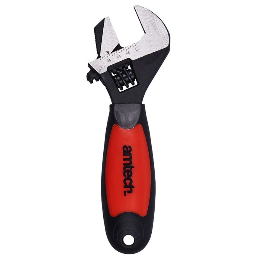 2-in-1 Stubby Pipe Wrench/Adjustable Wrench