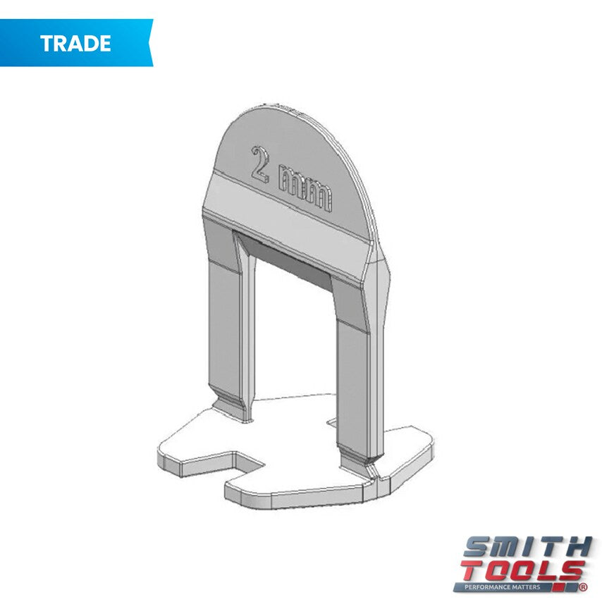2mm Trade Tile Levelling Clips