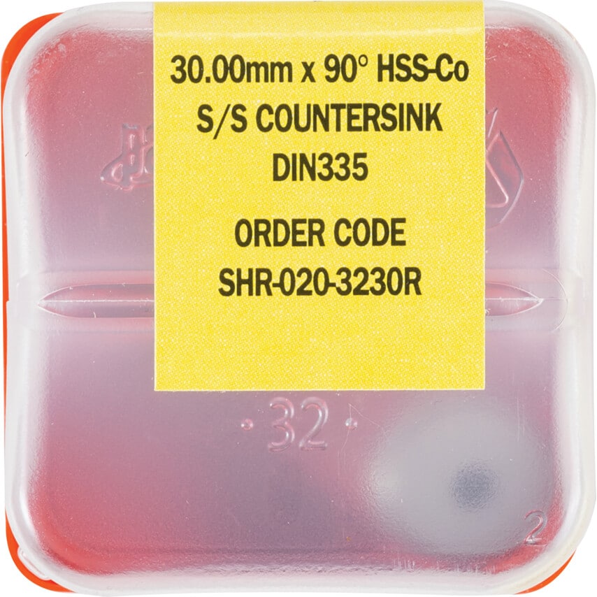 30.00MM 90DEG HSS-Cobalt S/S Countersink DIN335