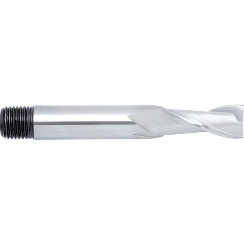 3.00MM HSS-Co 8% Threaded Shank Slot Drills - Uncoated