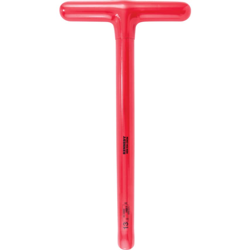 300 x 13mm Insulated T-Socket Wrench 1000 V - DIN 7440