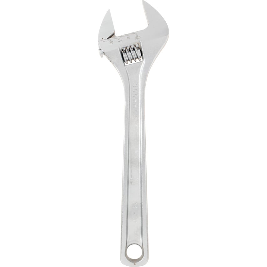 300mm/12" Chromed Finish Adjustable Wrench