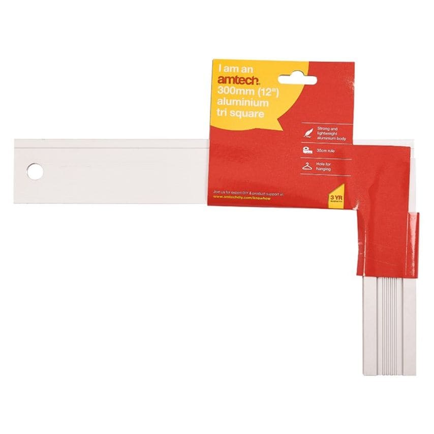 300mm (12'') Aluminium Tri Square