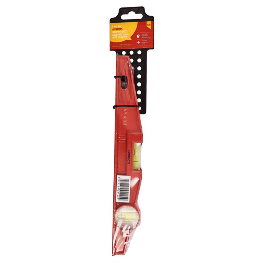 300mm (12") Scaffold Level with Magnet