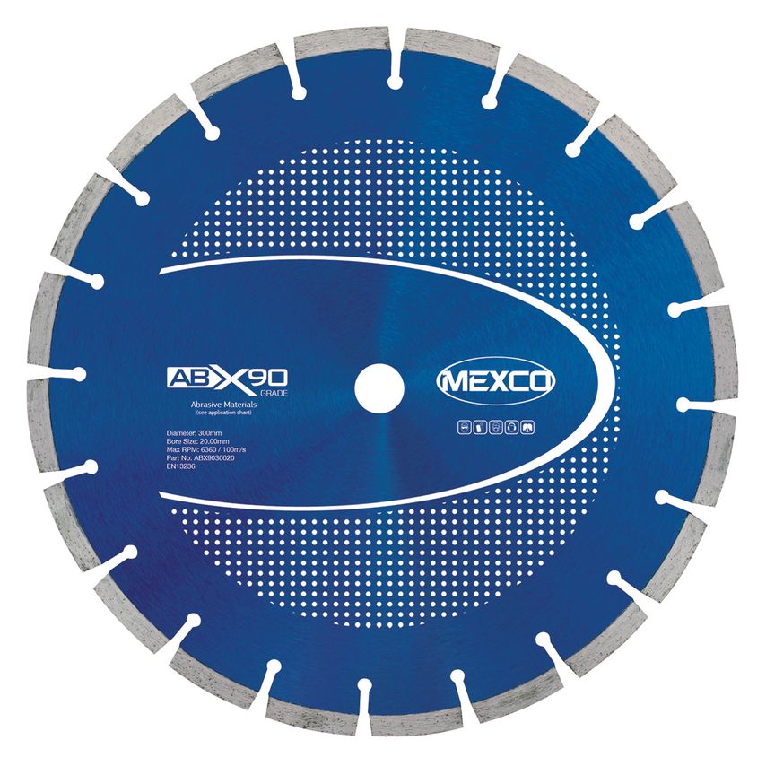 300mm ABX90 Abrasive Material Diamond Blade