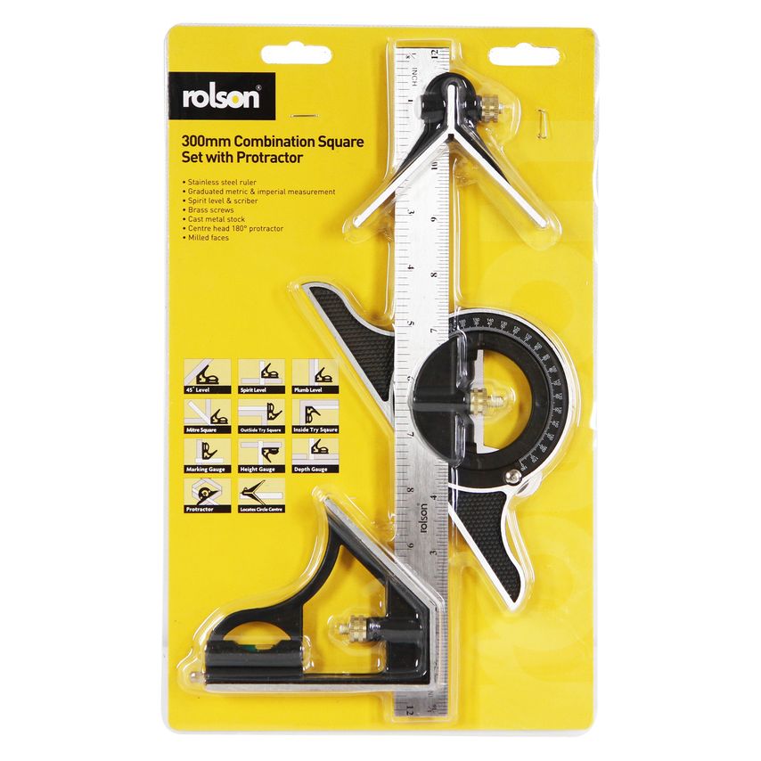 300mm Combination Square Set