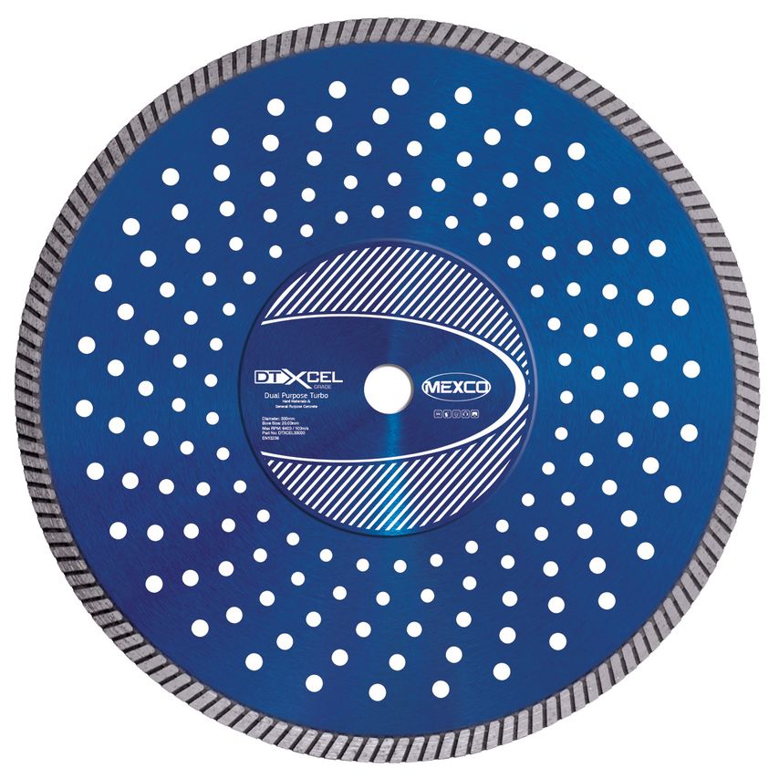 300mm DTXCEL Concrete & Steel Diamond Blade